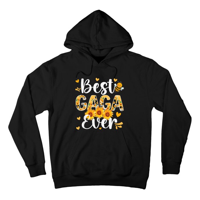 Best Gaga Ever Gaga Grandma Gaga Grandmother MotherS Day Hoodie