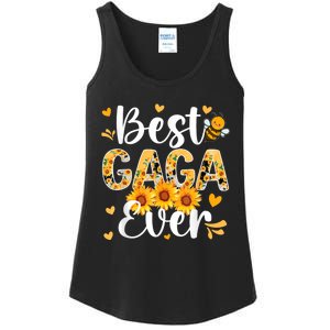 Best Gaga Ever Gaga Grandma Gaga Grandmother MotherS Day Ladies Essential Tank