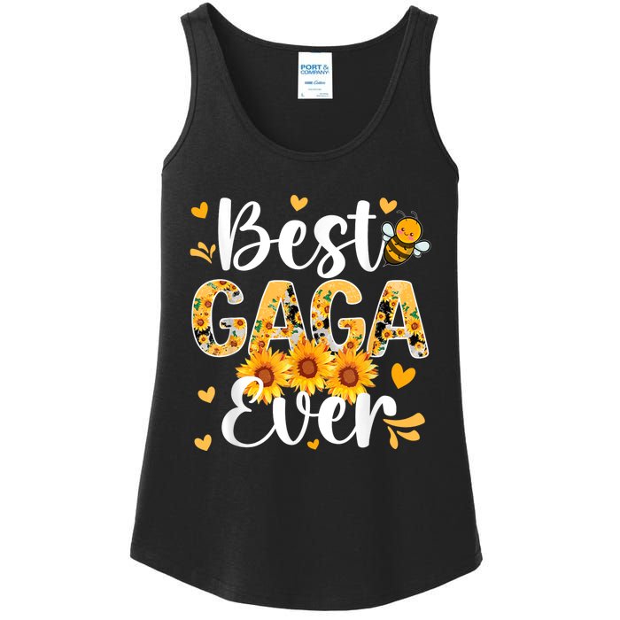 Best Gaga Ever Gaga Grandma Gaga Grandmother MotherS Day Ladies Essential Tank