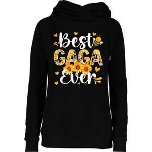 Best Gaga Ever Gaga Grandma Gaga Grandmother MotherS Day Womens Funnel Neck Pullover Hood