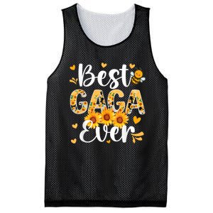 Best Gaga Ever Gaga Grandma Gaga Grandmother MotherS Day Mesh Reversible Basketball Jersey Tank