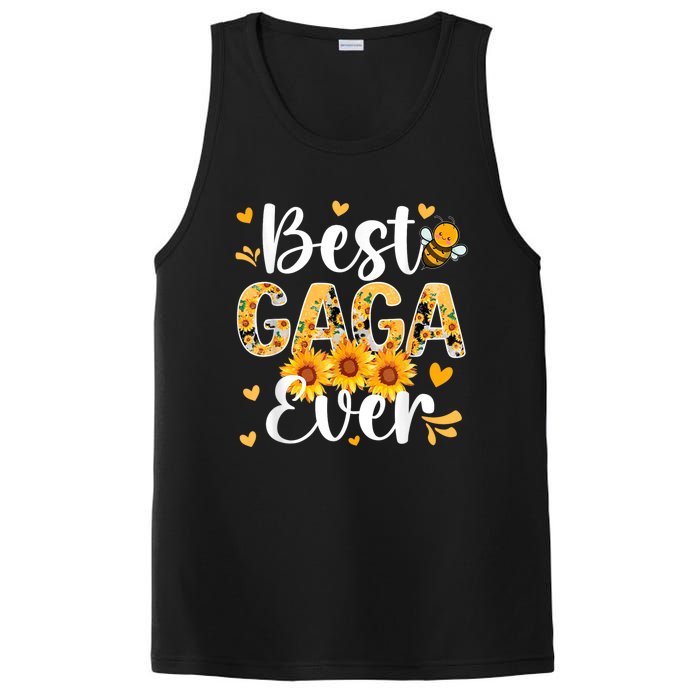 Best Gaga Ever Gaga Grandma Gaga Grandmother MotherS Day PosiCharge Competitor Tank