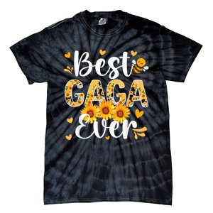 Best Gaga Ever Gaga Grandma Gaga Grandmother MotherS Day Tie-Dye T-Shirt