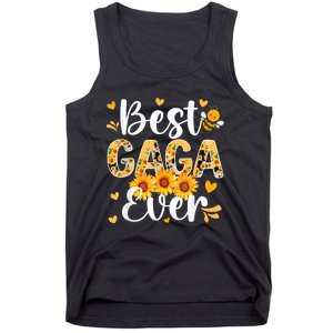 Best Gaga Ever Gaga Grandma Gaga Grandmother MotherS Day Tank Top