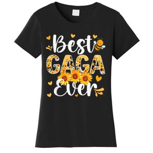 Best Gaga Ever Gaga Grandma Gaga Grandmother MotherS Day Women's T-Shirt