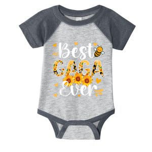 Best Gaga Ever Gaga Grandma Gaga Grandmother MotherS Day Infant Baby Jersey Bodysuit