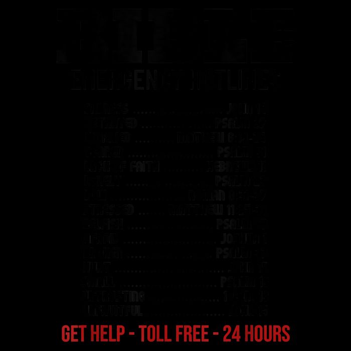 Bible Gifts Emergency Verse Numbers Scripture Hotline Sustainable Bucket Hat