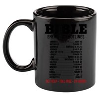 Bible Gifts Emergency Verse Numbers Scripture Hotline 11oz C Handle Ceramic Mug
