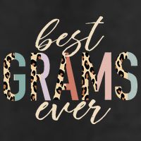 Best Grams Ever Gifts Leopard funny Mothers Day Adult Drive Performance Visor