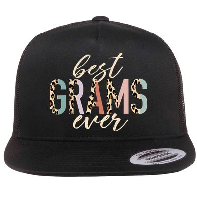 Best Grams Ever Gifts Leopard funny Mothers Day Flatbill Hat