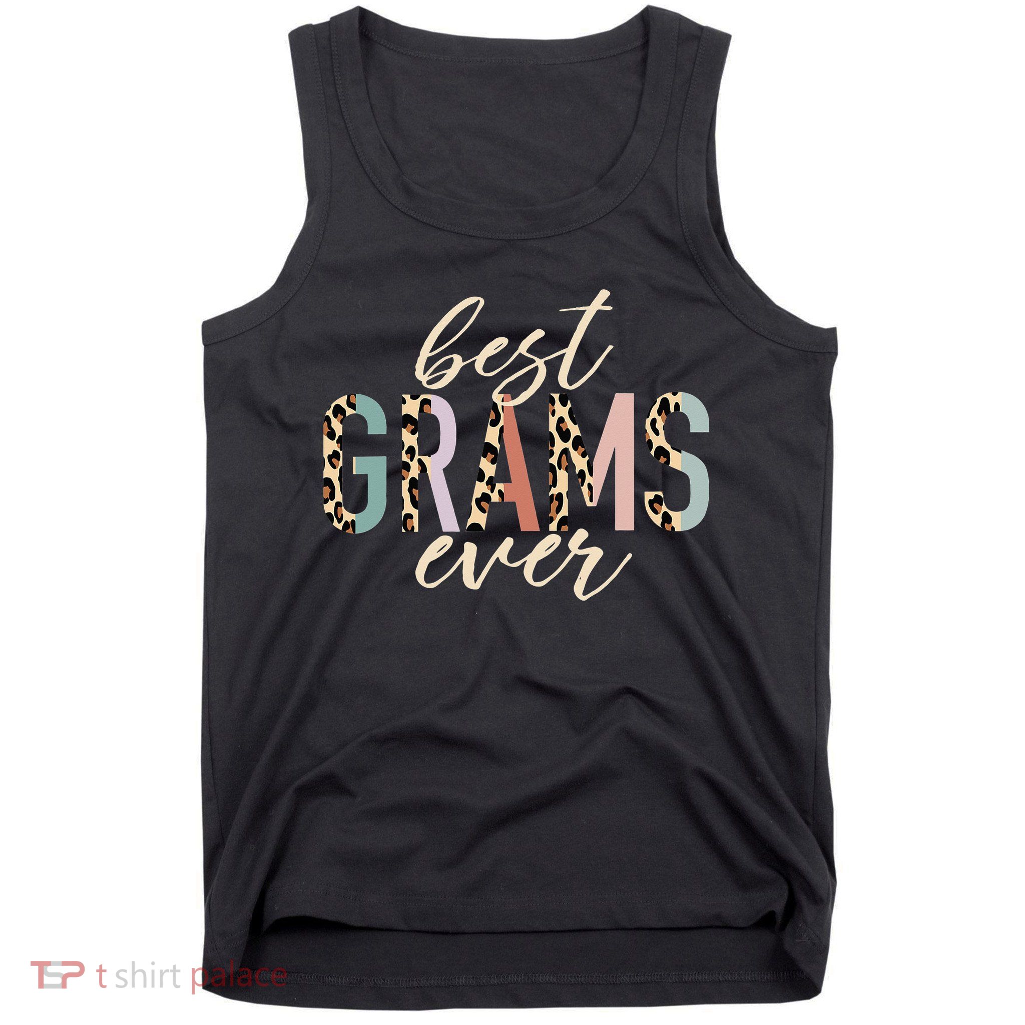 Best Grams Ever Gifts Leopard funny Mothers Day Tank Top