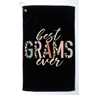 Best Grams Ever Gifts Leopard funny Mothers Day Golf Towel