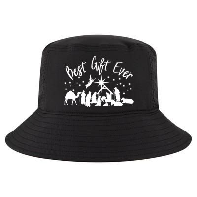 BEST GIFT EVER Christian Christmas Jesus Nativity Religious TShirt Cool Comfort Performance Bucket Hat