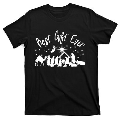 BEST GIFT EVER Christian Christmas Jesus Nativity Religious TShirt T-Shirt