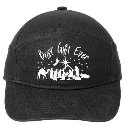 BEST GIFT EVER Christian Christmas Jesus Nativity Religious TShirt 7-Panel Snapback Hat