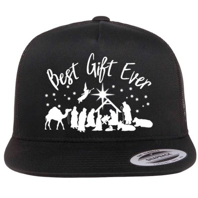 BEST GIFT EVER Christian Christmas Jesus Nativity Religious TShirt Flatbill Hat
