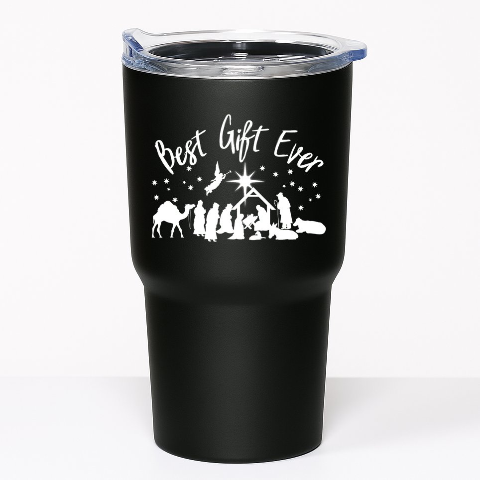 BEST GIFT EVER Christian Christmas Jesus Nativity Religious TShirt Tumbler