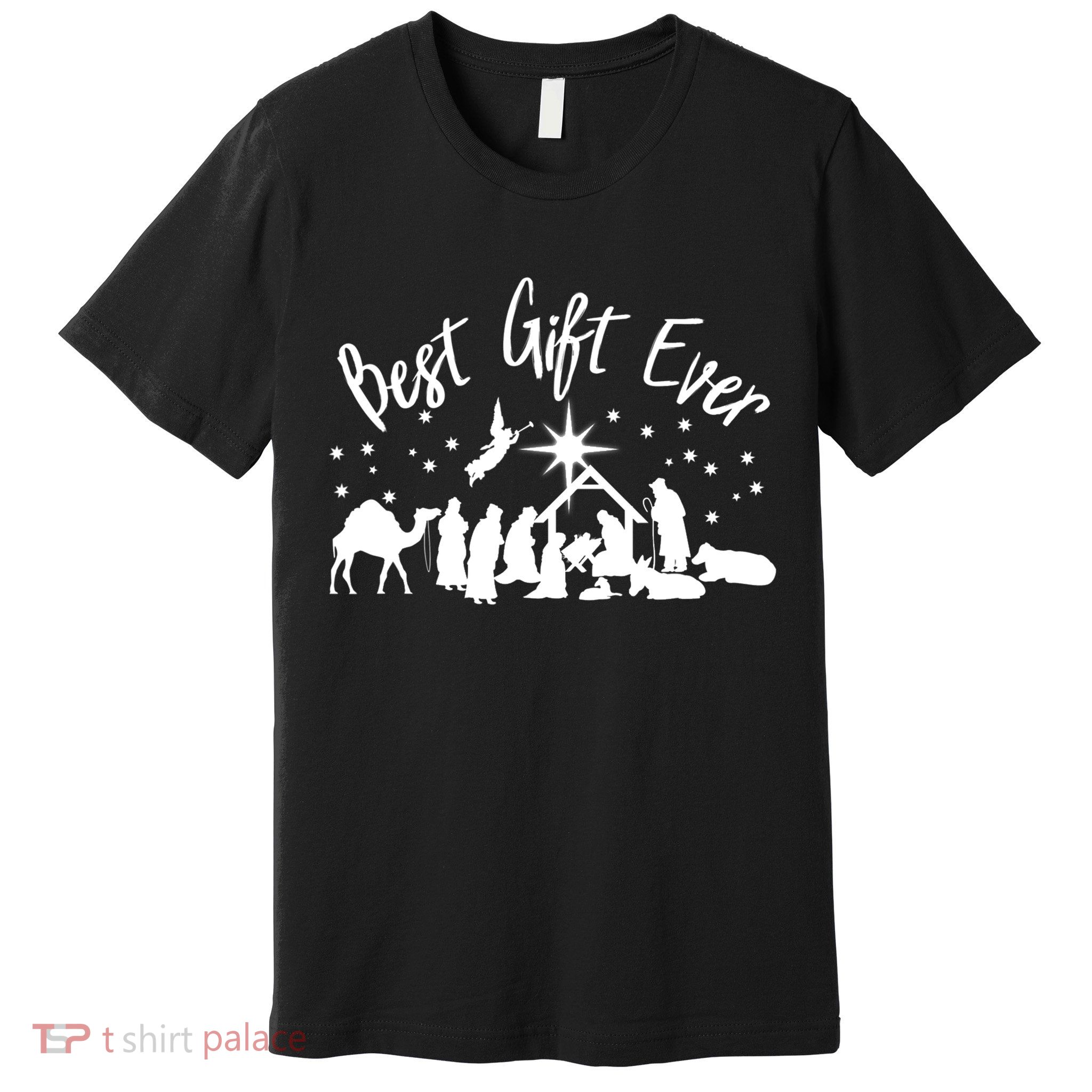 BEST GIFT EVER Christian Christmas Jesus Nativity Religious TShirt Premium T-Shirt