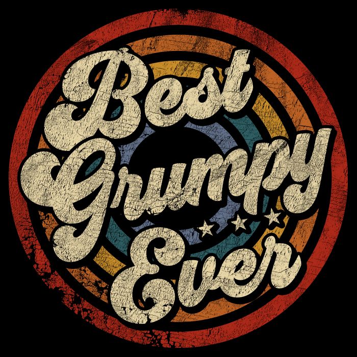 Best Grumpy Ever Vintage Retro Style Performance Shirt