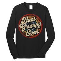 Best Grumpy Ever Vintage Retro Style Long Sleeve Shirt