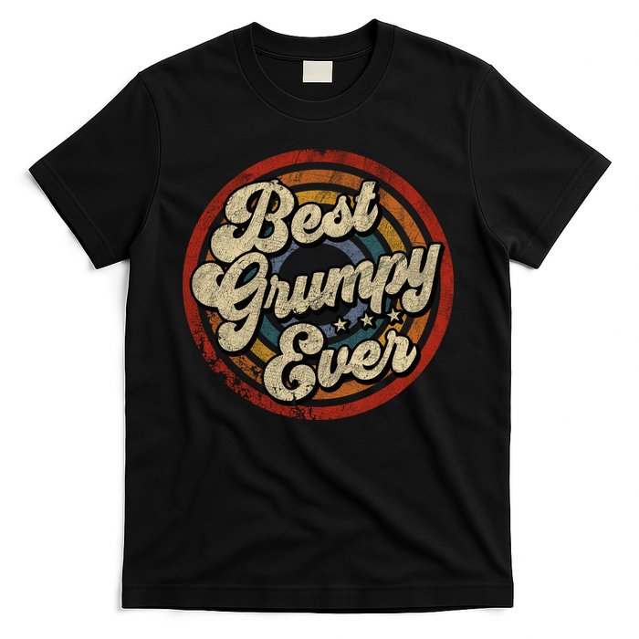 Best Grumpy Ever Vintage Retro Style T-Shirt