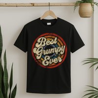 Best Grumpy Ever Vintage Retro Style T-Shirt