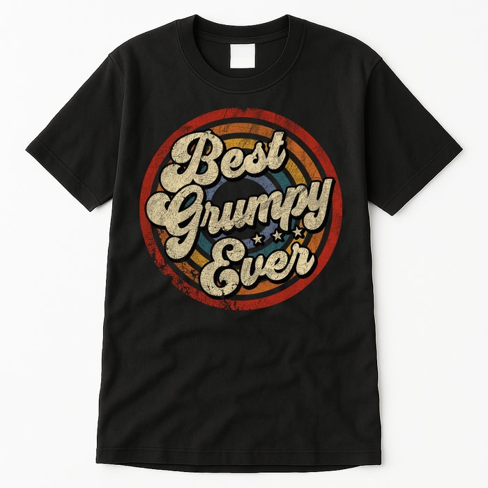 Best Grumpy Ever Vintage Retro Style Tall T-Shirt