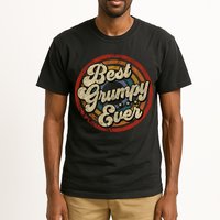 Best Grumpy Ever Vintage Retro Style Tall T-Shirt