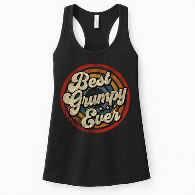 Best Grumpy Ever Vintage Retro Style Womens Tank Top