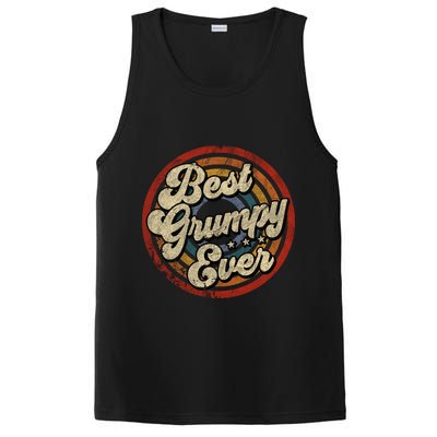 Best Grumpy Ever Vintage Retro Style PosiCharge Competitor Tank