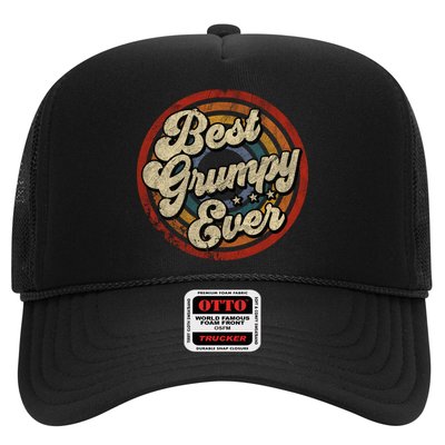 Best Grumpy Ever Vintage Retro Style Trucker Hat