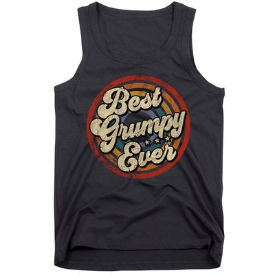 Best Grumpy Ever Vintage Retro Style Tank Top