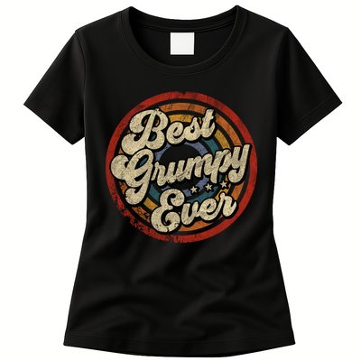 Best Grumpy Ever Vintage Retro Style Womens T-Shirt