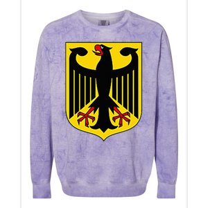 Badge Germany Flag Cool German Flags Colorblast Crewneck Sweatshirt