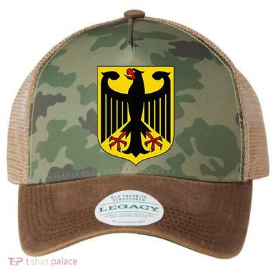 Badge Germany Flag Cool German Flags Legacy Tie Dye Trucker Hat