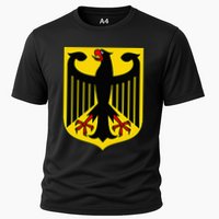 Badge Germany Flag Cool German Flags Cooling Performance Crew T-Shirt