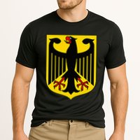 Badge Germany Flag Cool German Flags Cooling Performance Crew T-Shirt