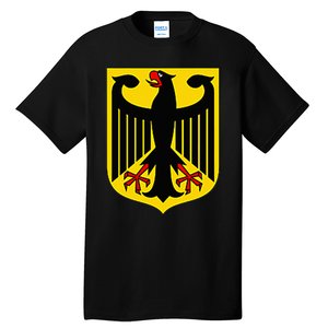 Badge Germany Flag Cool German Flags Tall T-Shirt