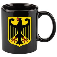 Badge Germany Flag Cool German Flags 11oz C Handle Ceramic Mug