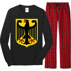 Badge Germany Flag Cool German Flags Long Sleeve Pajama Set