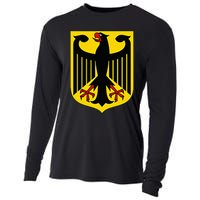 Badge Germany Flag Cool German Flags Cooling Performance Long Sleeve Crew