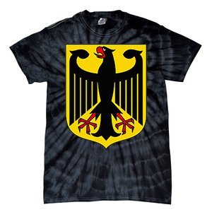 Badge Germany Flag Cool German Flags Tie-Dye T-Shirt