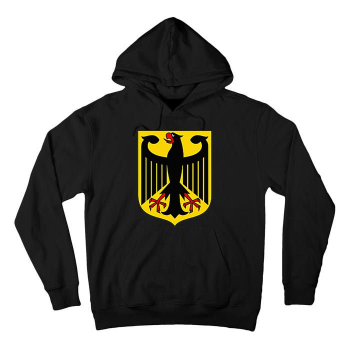 Badge Germany Flag Cool German Flags Tall Hoodie