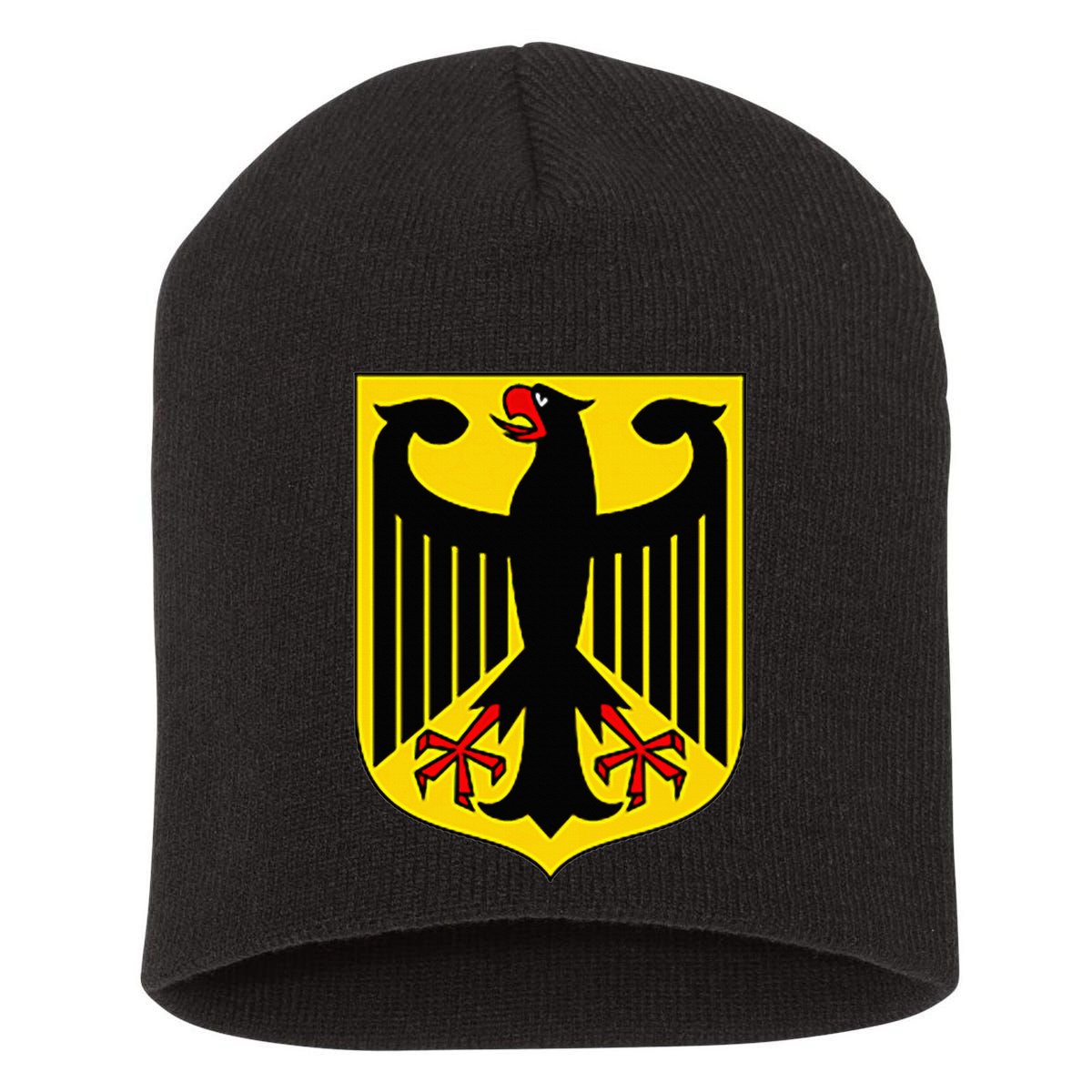 Badge Germany Flag Cool German Flags Short Acrylic Beanie