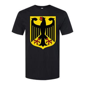 Badge Germany Flag Cool German Flags Softstyle CVC T-Shirt