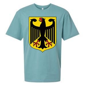 Badge Germany Flag Cool German Flags Sueded Cloud Jersey T-Shirt