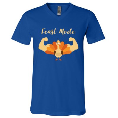 Best Gift For Thanksgiving Day Feast Mode Gift V-Neck T-Shirt