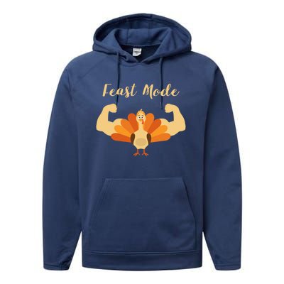 Best Gift For Thanksgiving Day Feast Mode Gift Performance Fleece Hoodie