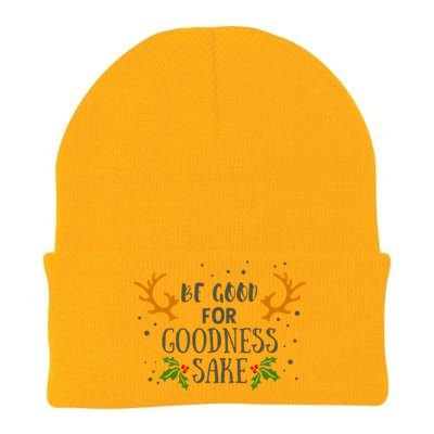 Be Good For Goodness Sake Knit Cap Winter Beanie