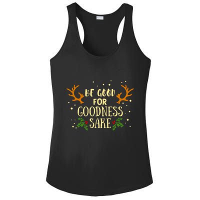 Be Good For Goodness Sake Ladies PosiCharge Competitor Racerback Tank